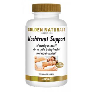 Golden Naturals Nachtrust Formule Capsules 60VCP
