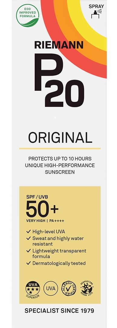 P20 Zonnebrand Spray SPF50+