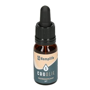 Hemplife CBG Olie 5% Druppels 10ML Hemplife CBG Olie 5% Druppels 10ML