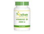 Elvitum Vitamine D3 2000IE Capsules 120CP