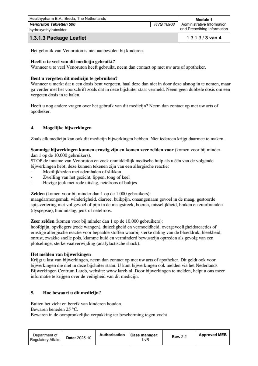 500mg Tabletten afbeelding van document #3, leaflet