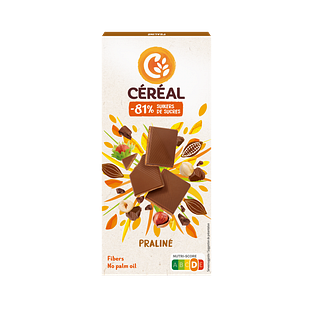 Cereal Chocolade tablet Praliné 100GR