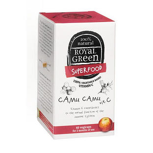 Royal Green Camu Camu Vitamine C Capsules 60CP Royal Green Camu Camu Vitamine C Capsules 60CP