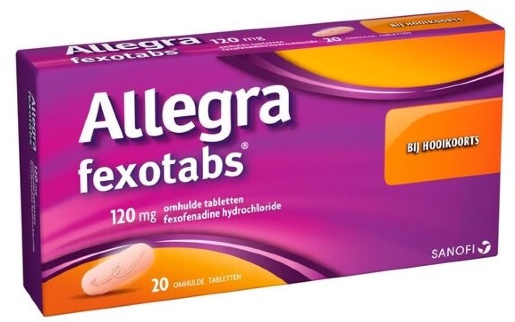 Allegra Fexotabs 120mg Tabletten afbeelding