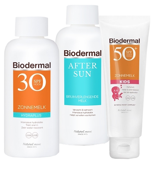 Biodermal Zon Familie Pakket Zonnemelk