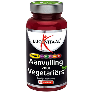 Lucovitaal Aanvulling voor Vegetariërs Capsules 60CP