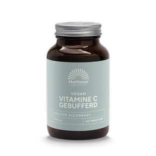 Mattisson HealthStyle Vitamine C Gebufferd 1000mg - Calcium Ascorbaat 90TB