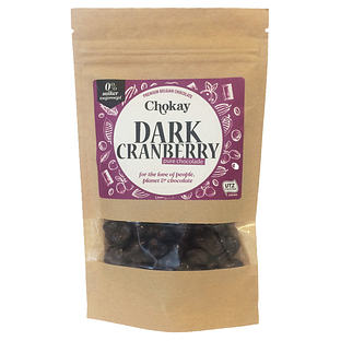 Chokay Dark Cranberry Pure Chocolade 110GR