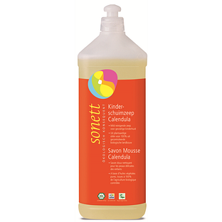Sonett Kinderschuimzeep Calendula Navulverpakking 1000ML
