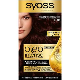 Syoss Oleo 3-22 Warm Donker Bordeaux 1ST