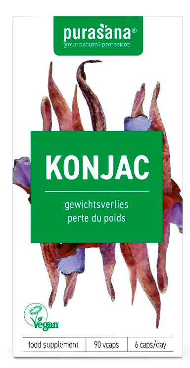 Purasana Konjac Capsules 90VCP