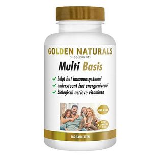 Golden Naturals Multi Basis Tabletten 180TB