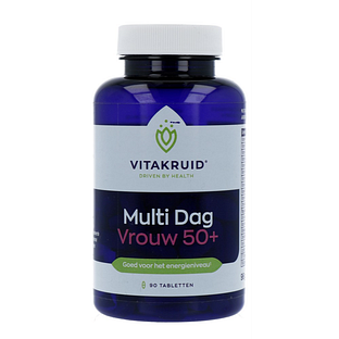 Vitakruid Multi Dag Vrouw 50+ 100% Vegan 90TB