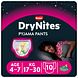 Huggies DryNites Girls Maat M (17-30kg) 10ST