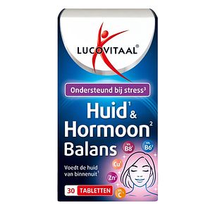 Lucovitaal Huid & Hormoon Balans Tabletten 30TB Lucovitaal Huid & Hormoon Balans Tabletten 30TB