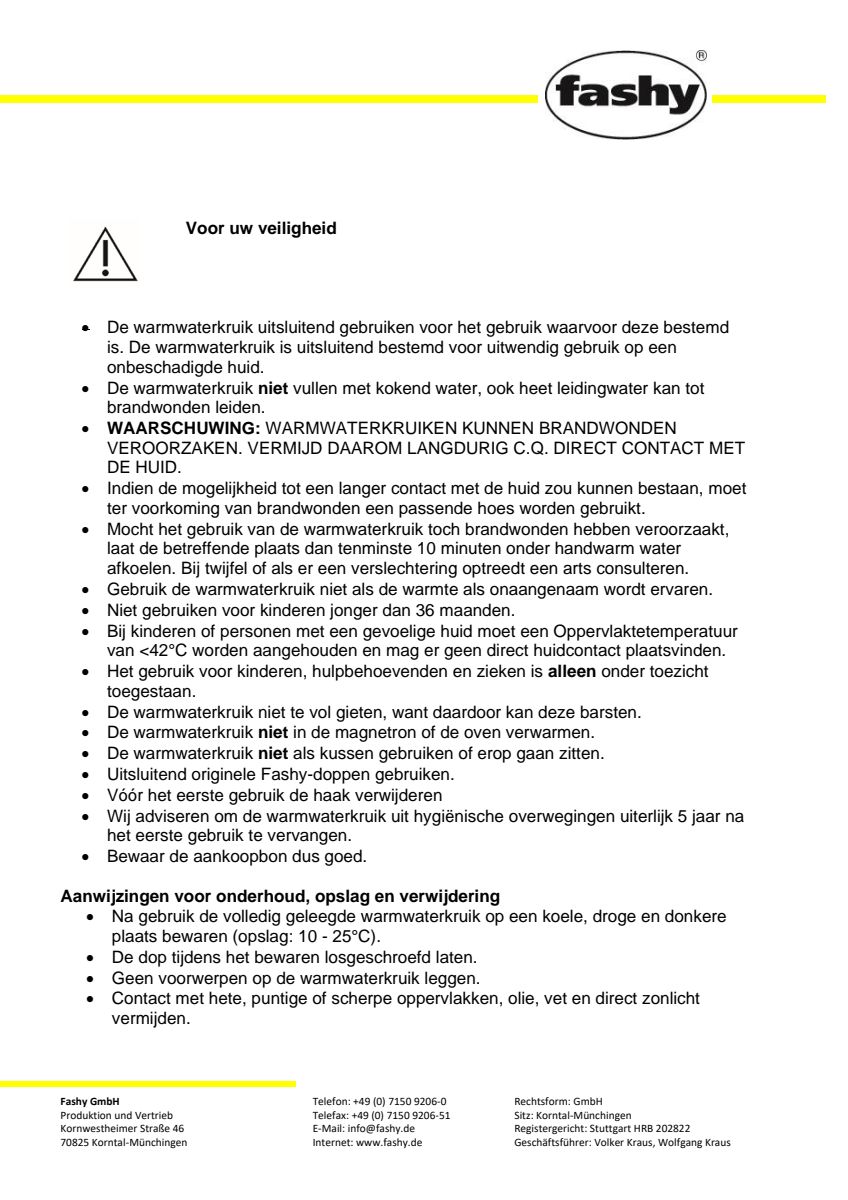 Warmwaterzak Dubbelgeribbeld Cranberry afbeelding van document #2, instructions