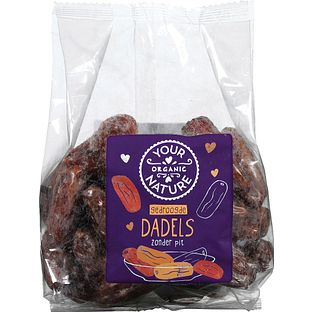Your Organic Nature Gedroogde Dadels Zonder Pit 300GR