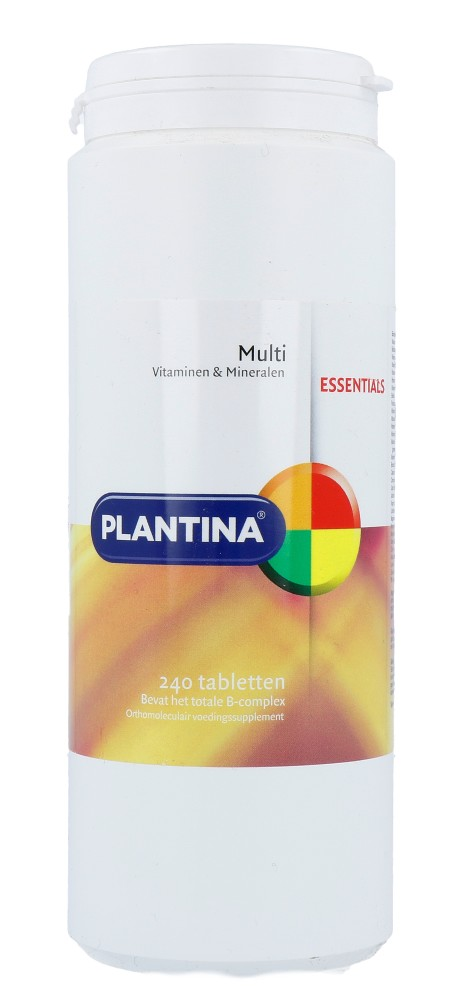 Plantina Essentials Multi Tabletten 240TB