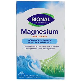 Bional Magnesium Met Calcium Capsules 40CP