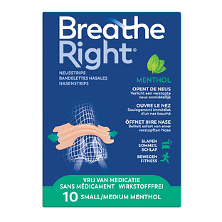 Breathe Right Neusstrips Menthol 1ST