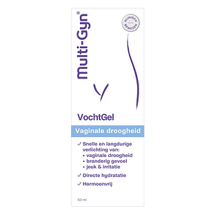Multi-Gyn Vochtgel Vaginale Droogheid 50ML Multi-Gyn Vochtgel Vaginale Droogheid 50ML