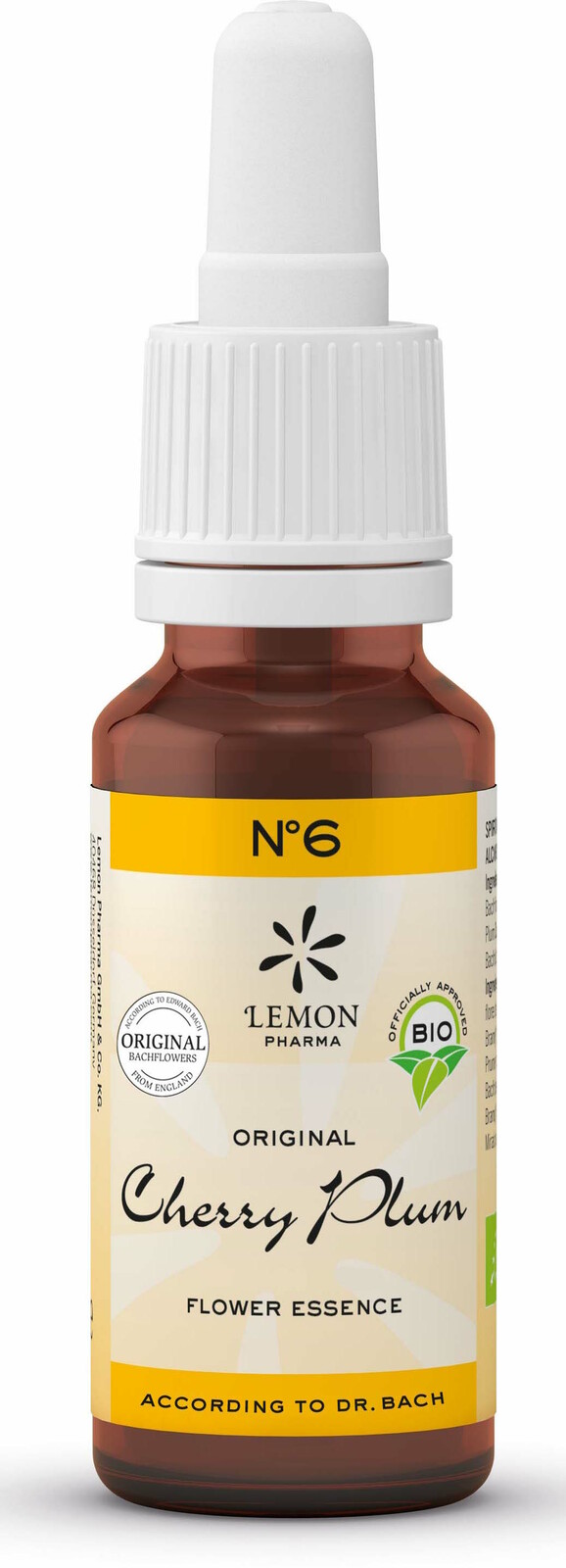 Lemon Pharma Bach NO.6 Cherry Plum afbeelding 1