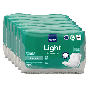 ABENA Light Premium Extra 3 Inlegverband - Multiverpakking 6x10ST