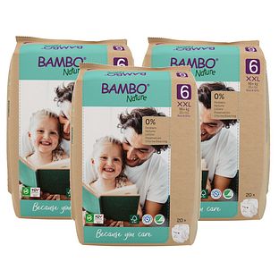 Bambo Nature Maat 6 Luiers XXL Multiverpakking 3x20ST