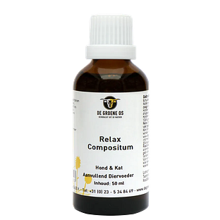 De Groene Os Relax Compositum Hond & Kat Druppels 50ML