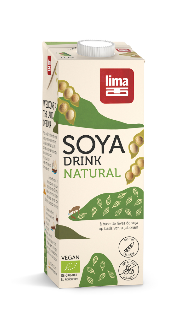 Lima Sojadrink Natural Biologisch afbeelding