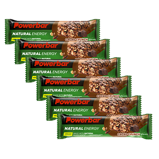 Powerbar Natural Energy Cereal Bar Cacao Crunch Voordeelverpakking 6x40GR