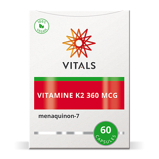 Vitals Vitamine K2 360mcg Capsules 60CP