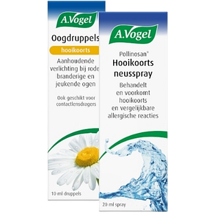 A.Vogel Pollinosan Hooikoorts Oogdruppels 10ML + Neusspray 20ML Combiverpakking - 2 Stuks