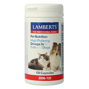 Lamberts Omega 3 voor Kat en Hond Capsules 120CP
