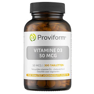 Proviform vitamine D3 50mcg Tabletten 300TB