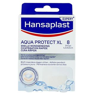 Hansaplast Aqua Protect XL Snelle Wondgenezing Pleisters 8ST