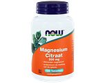 NOW Magnesium Citraat 200mg Tabletten 100TB