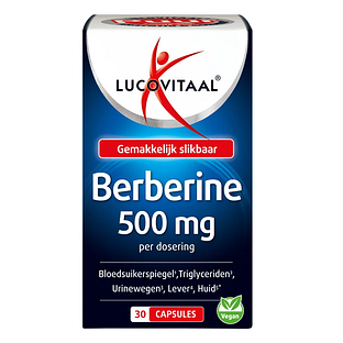 Lucovitaal Berberine Puur Capsules 30CP Lucovitaal Berberine Puur Capsules 30CP