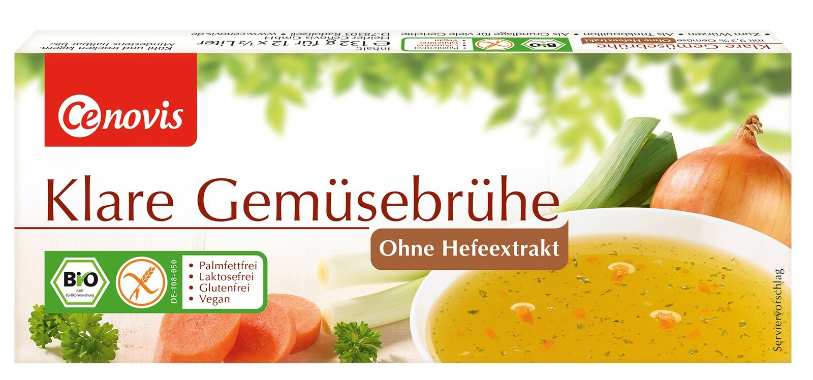 Cenovis Groenten Bouillon Tabletten Gistvrij afbeelding