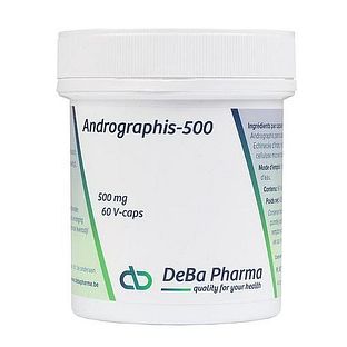DeBa Pharma Andrographis-500 Capsules 60VCP DeBa Pharma Andrographis-500 Capsules 60VCP
