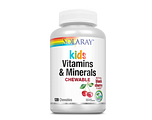 Solaray Kids Vitamins & Minerals Kauwtabletten 120KTB