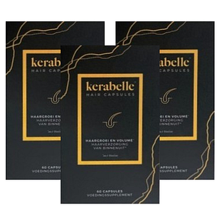 Kerabelle Hair Capsules Voordeelverpakking 3x60VCP