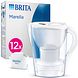 Brita Marella Waterfilterkan Wit + 12 Maxtra Filterpatronen 2,4LT