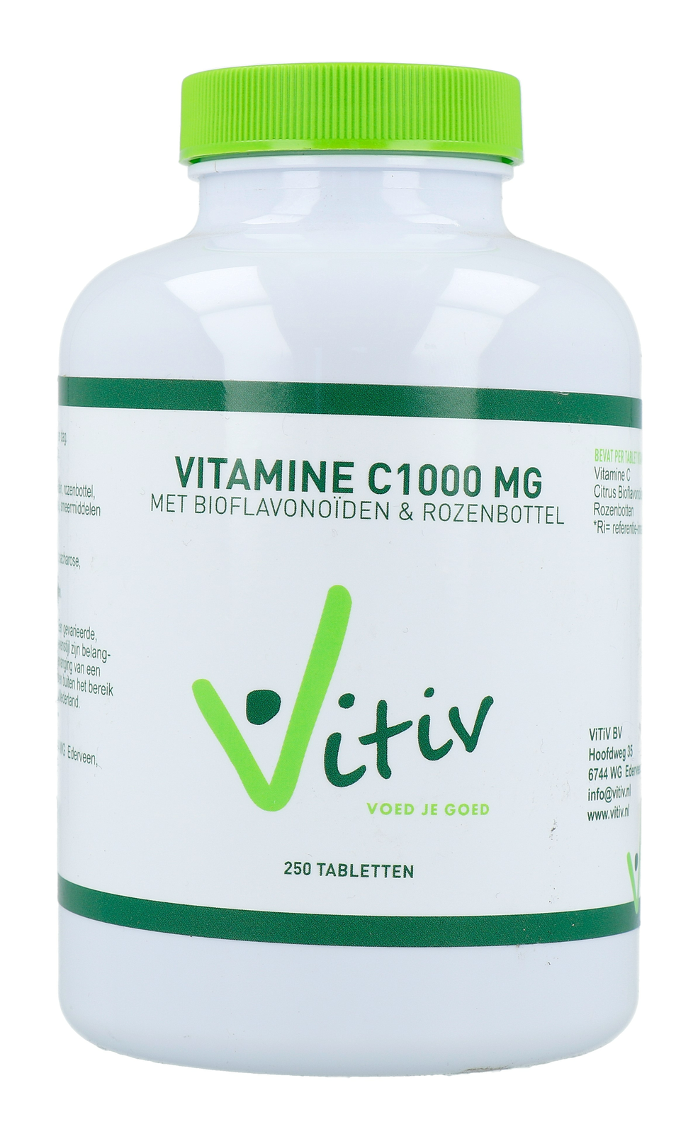 Vitiv Vitamine C 1000mg Tabletten afbeelding 1