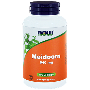 NOW Meidoorn 540 mg Capsules 100CP