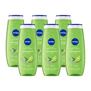 Nivea Care Shower Gel Lemongrass & Oil Multiverpakking 6x500ML
