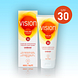 Vision Every Day Sun Protect SPF30 90ML Sfeerfoto verpakking plus tube