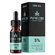 Pure CBD Cannabis Essence 5% CBD Oil 10ML Flesje met verpakking ernaast