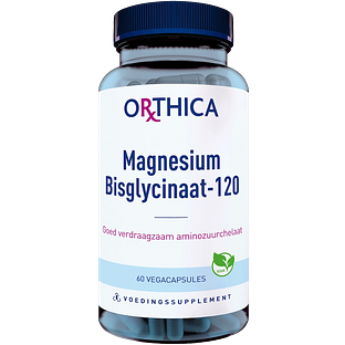 Orthica Magnesium Bisglycinaat-120 (60 stuks) Capsules 60CP