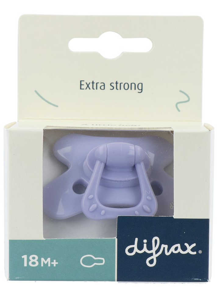 Difrax Fopspeen Natural 18+ Maanden SE Lilac Amethyst afbeelding